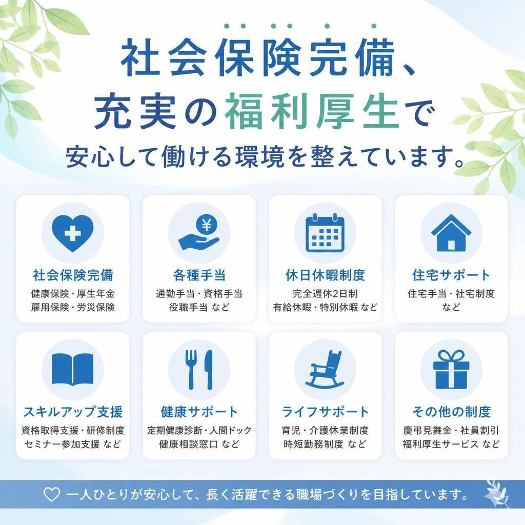 4. 安定した職場環境