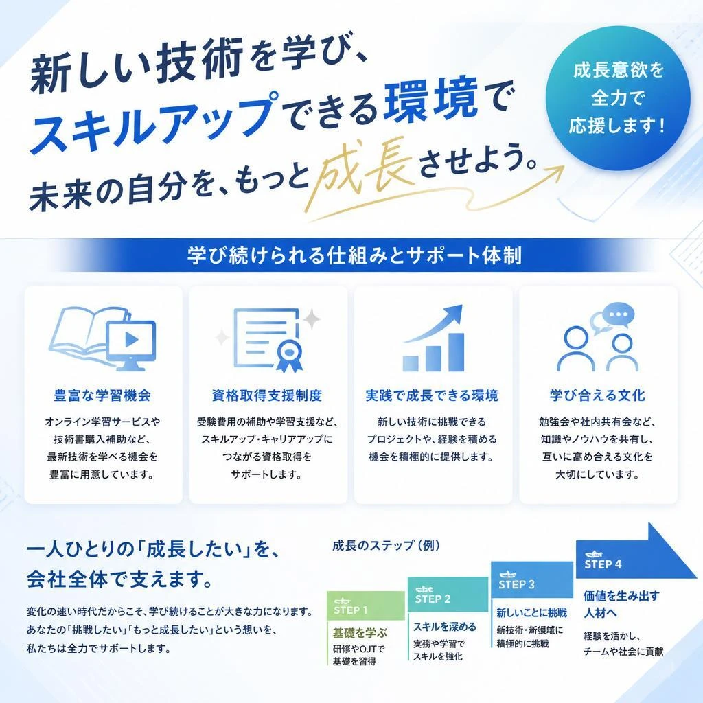 積極的に挑戦する環境