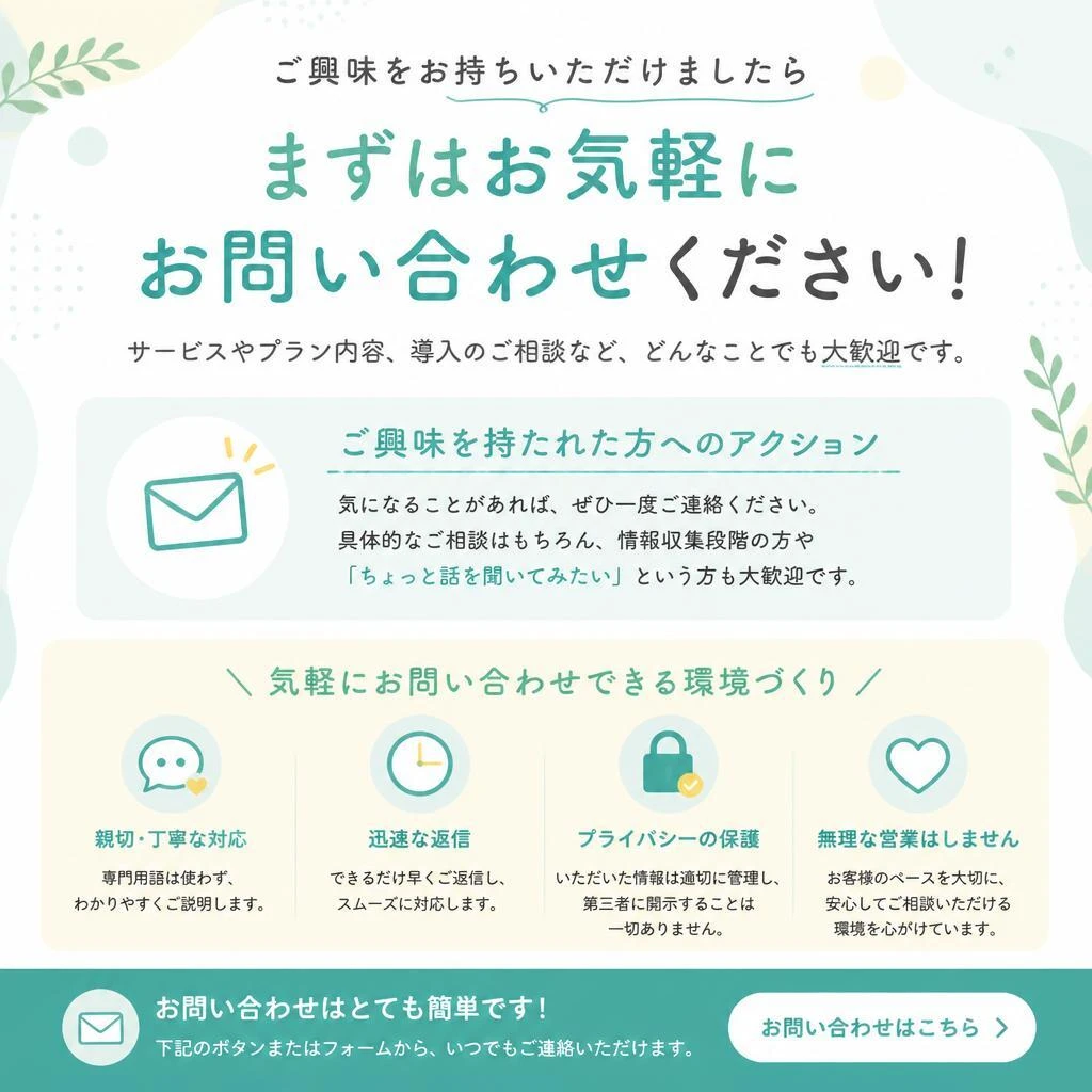 7. お問い合わせ・応募フォーム