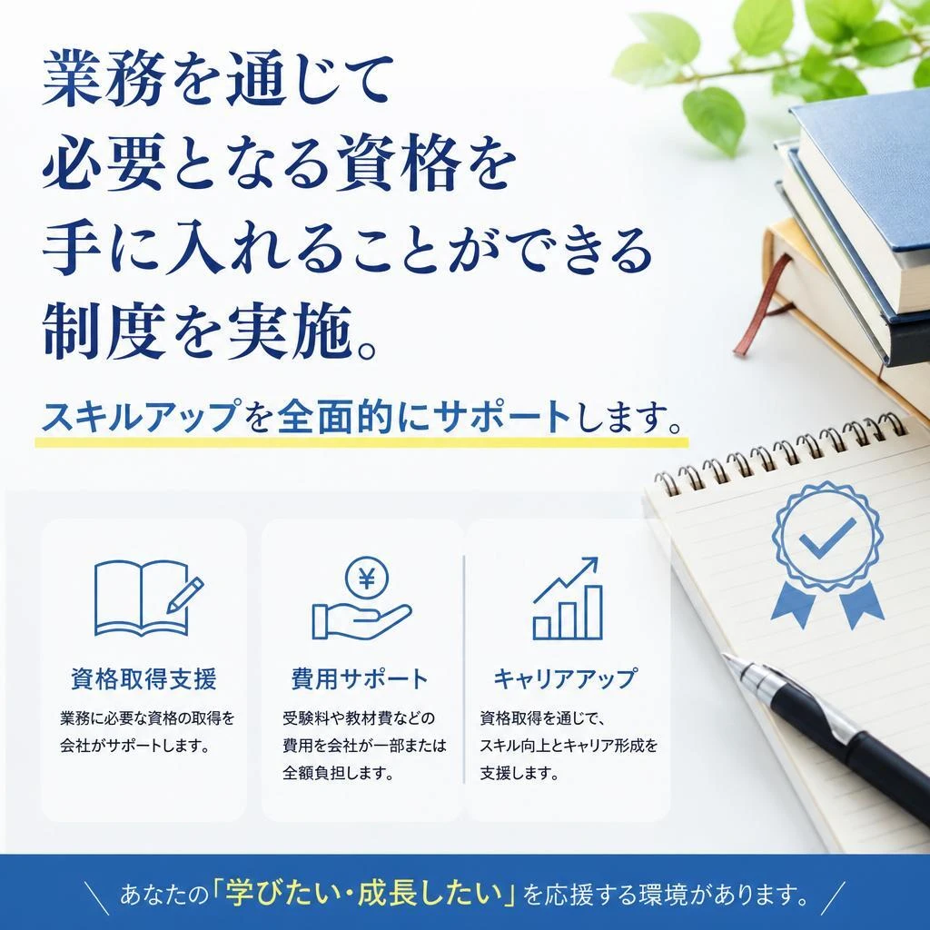 4. 資格取得支援制度