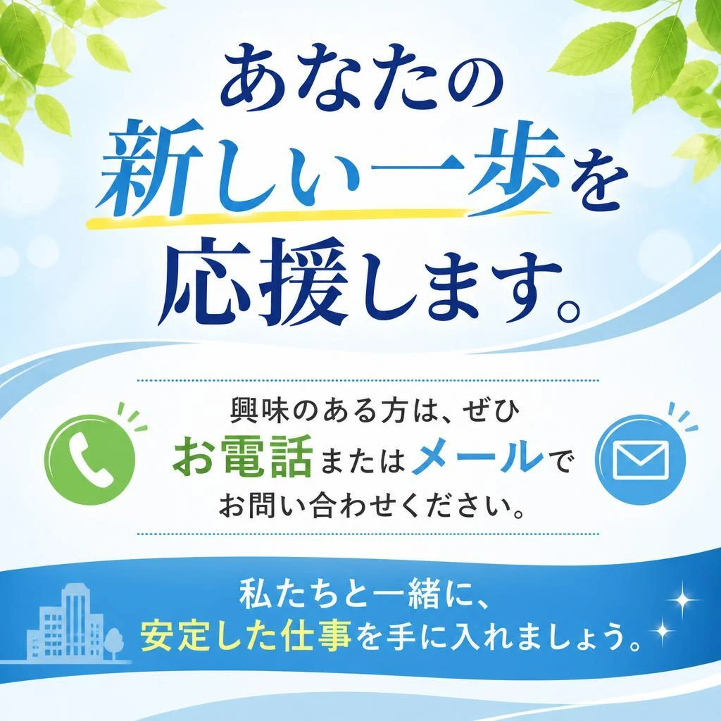 今すぐお問い合わせを！