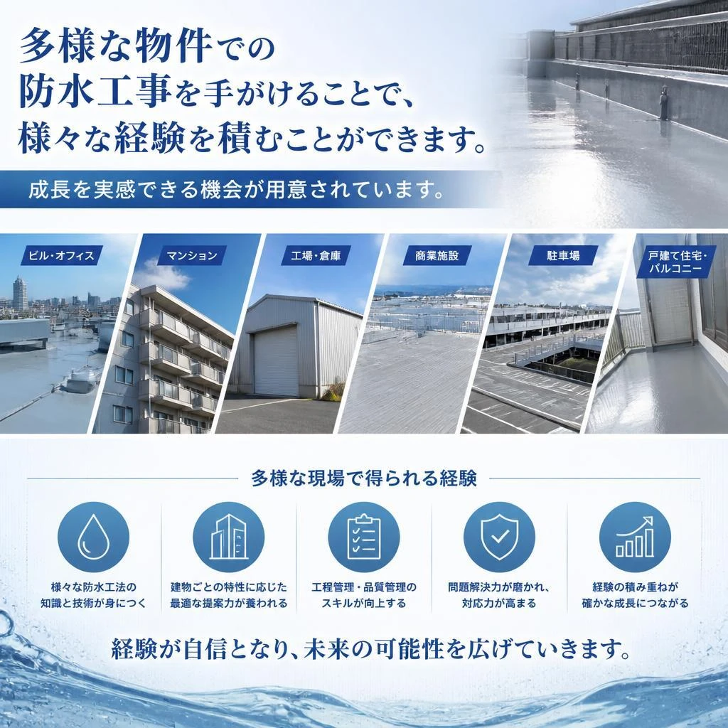 豊富な現場経験