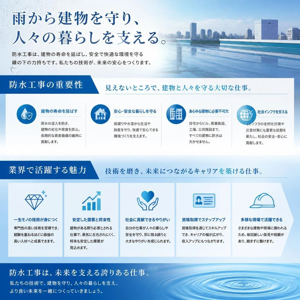 2. 防水技術者の魅力