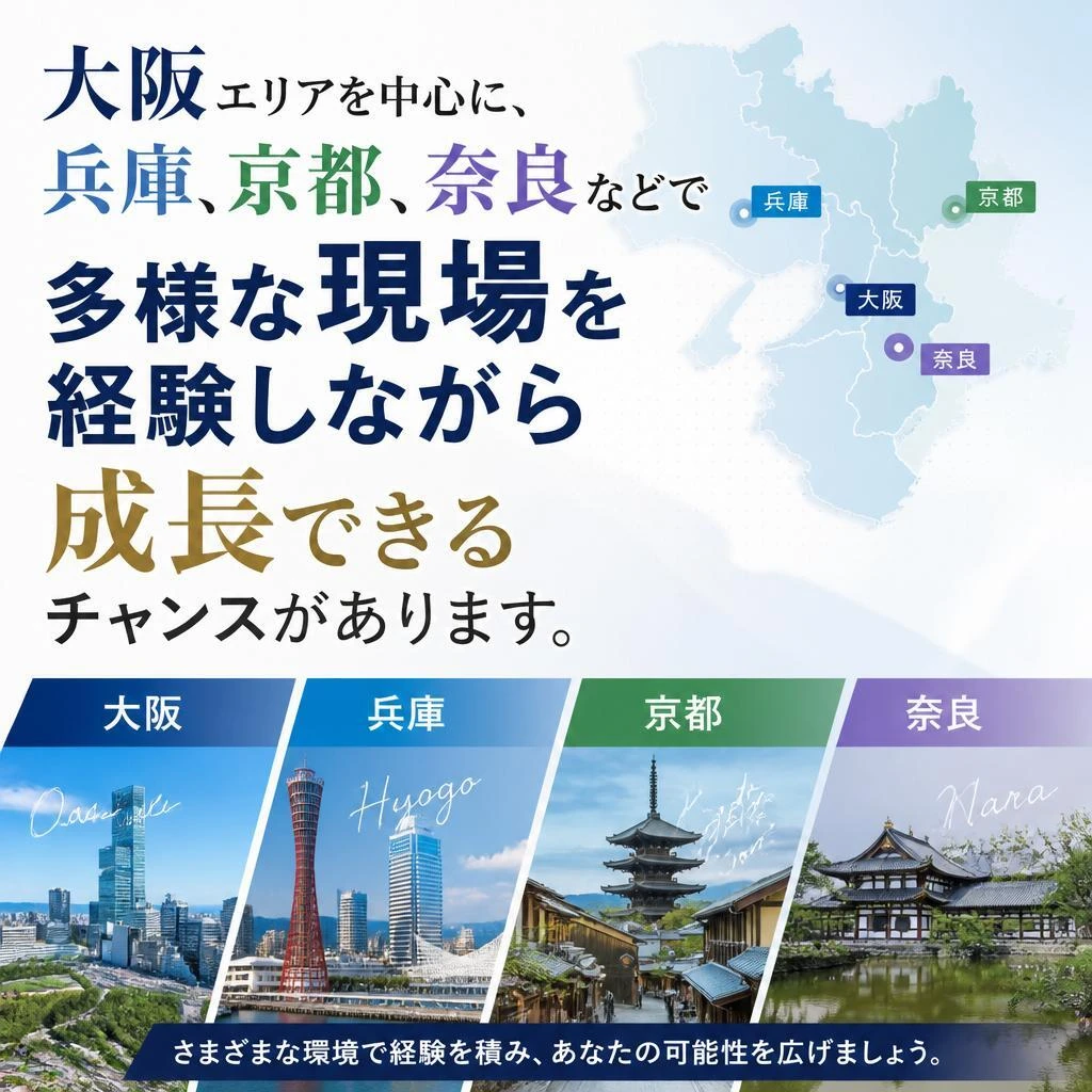 多彩な現場での経験
