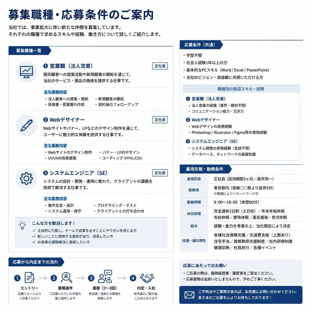 2. 求人情報