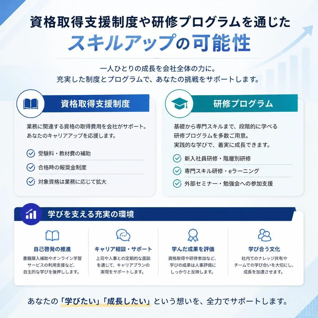 5. スキルアップの機会