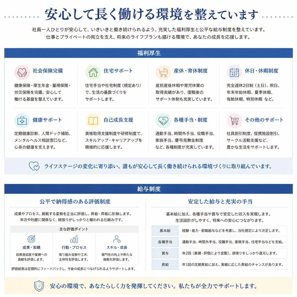 5. 福利厚生と給与制度