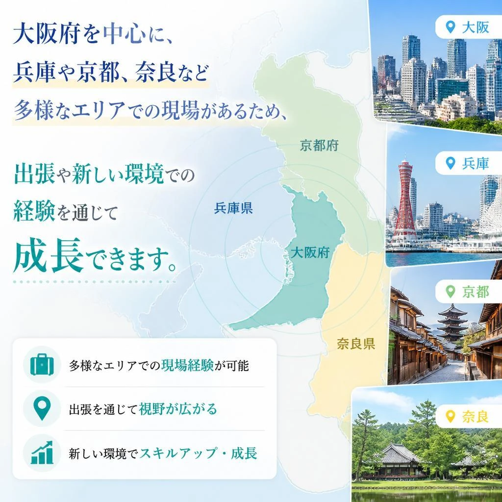 大阪府内外で活躍するチャンス