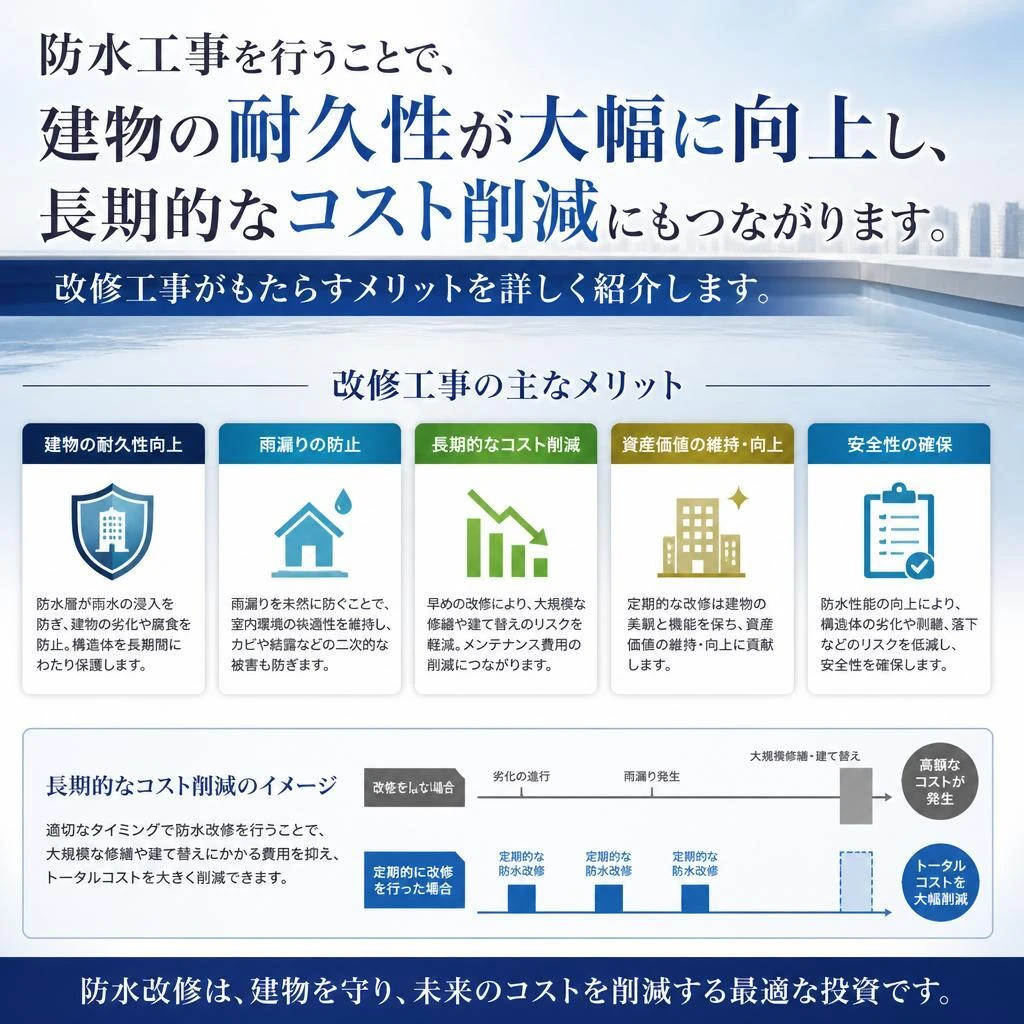 改修工事の必要性とメリット