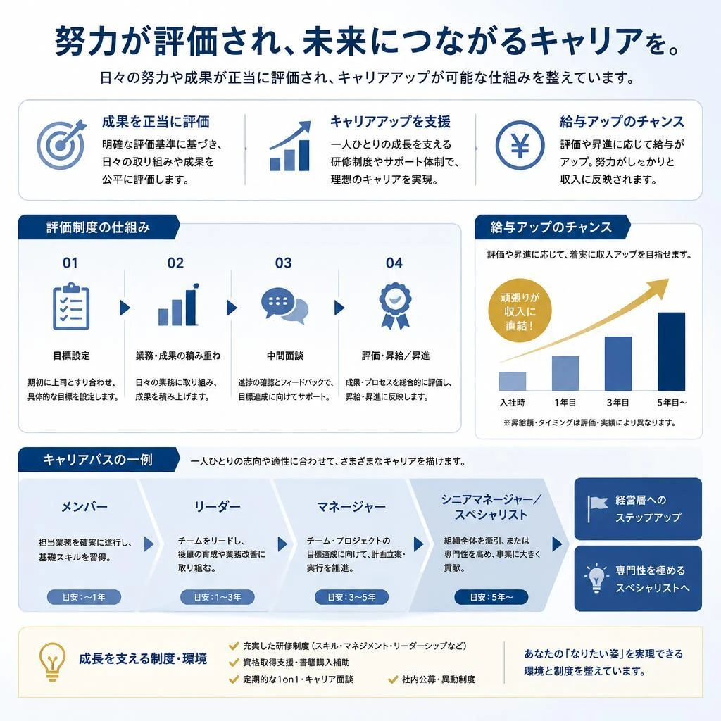 キャリアアップの道