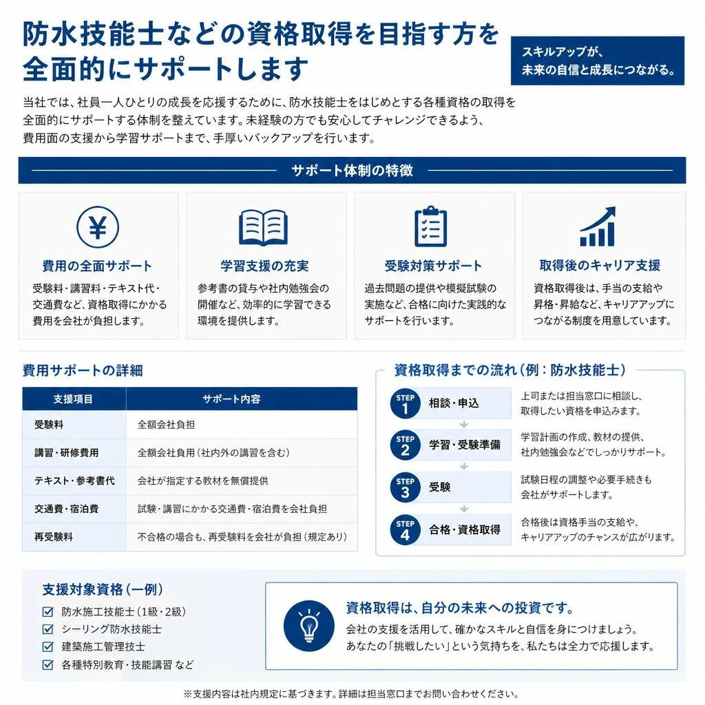 資格取得支援制度