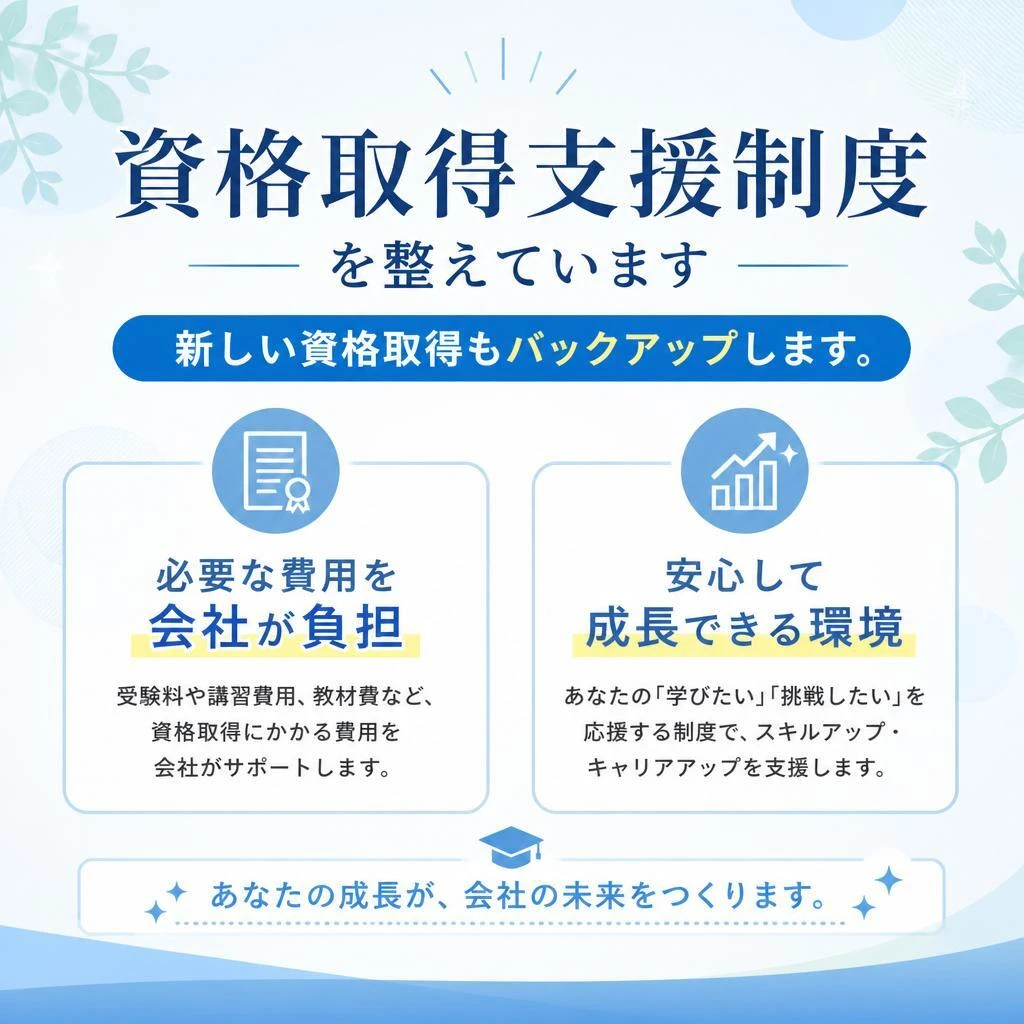 受けられるサポート