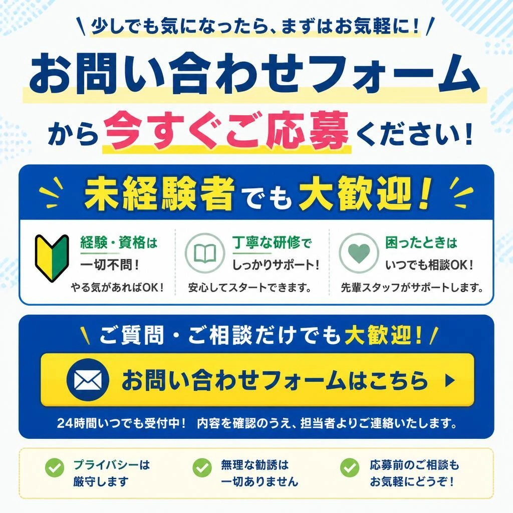 7. お問い合わせ・応募フォーム