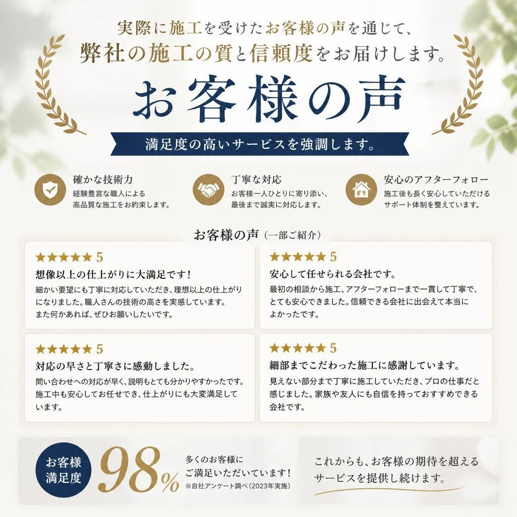 4. 依頼人の声