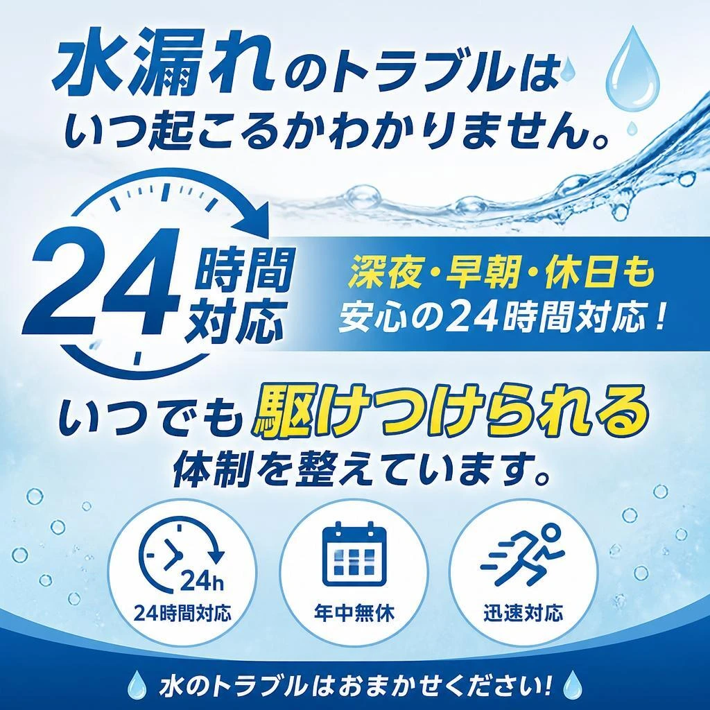 緊急対応も万全