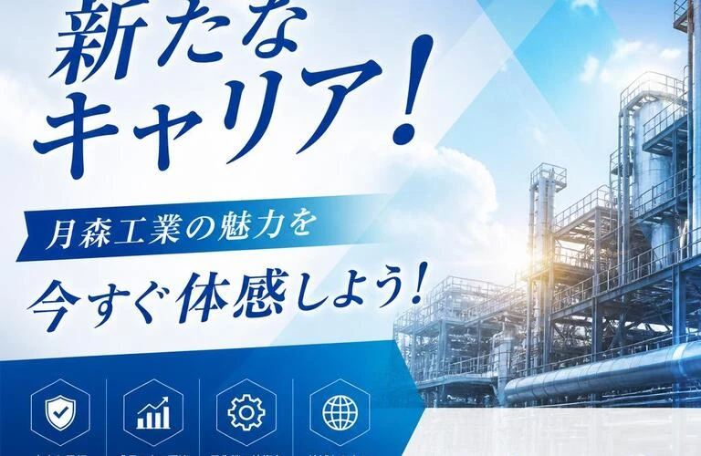 ここから始める新たなキャリア！月森工業の魅力を今すぐ体感しよう！