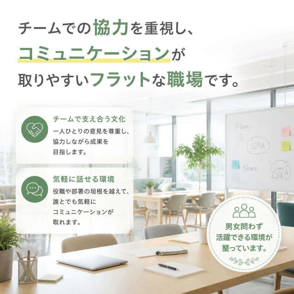 働きやすい職場環境