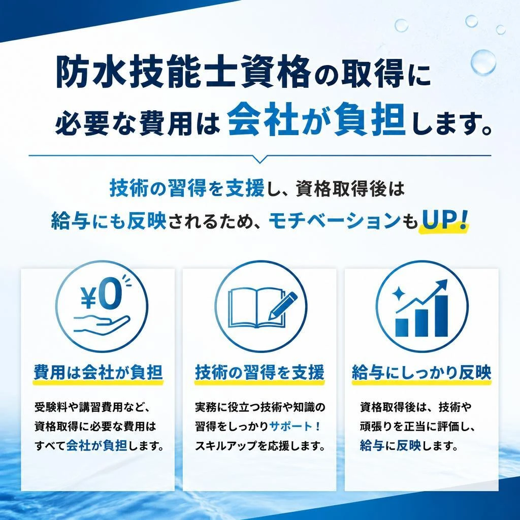 資格取得を支援します