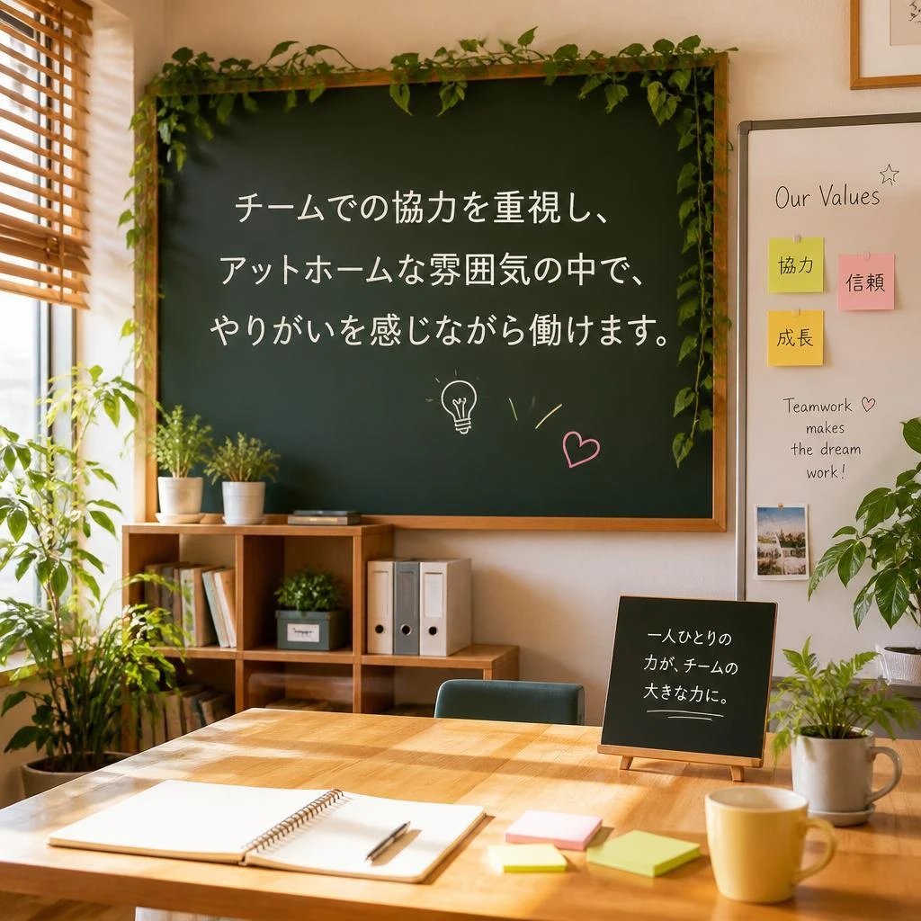 働きやすい環境