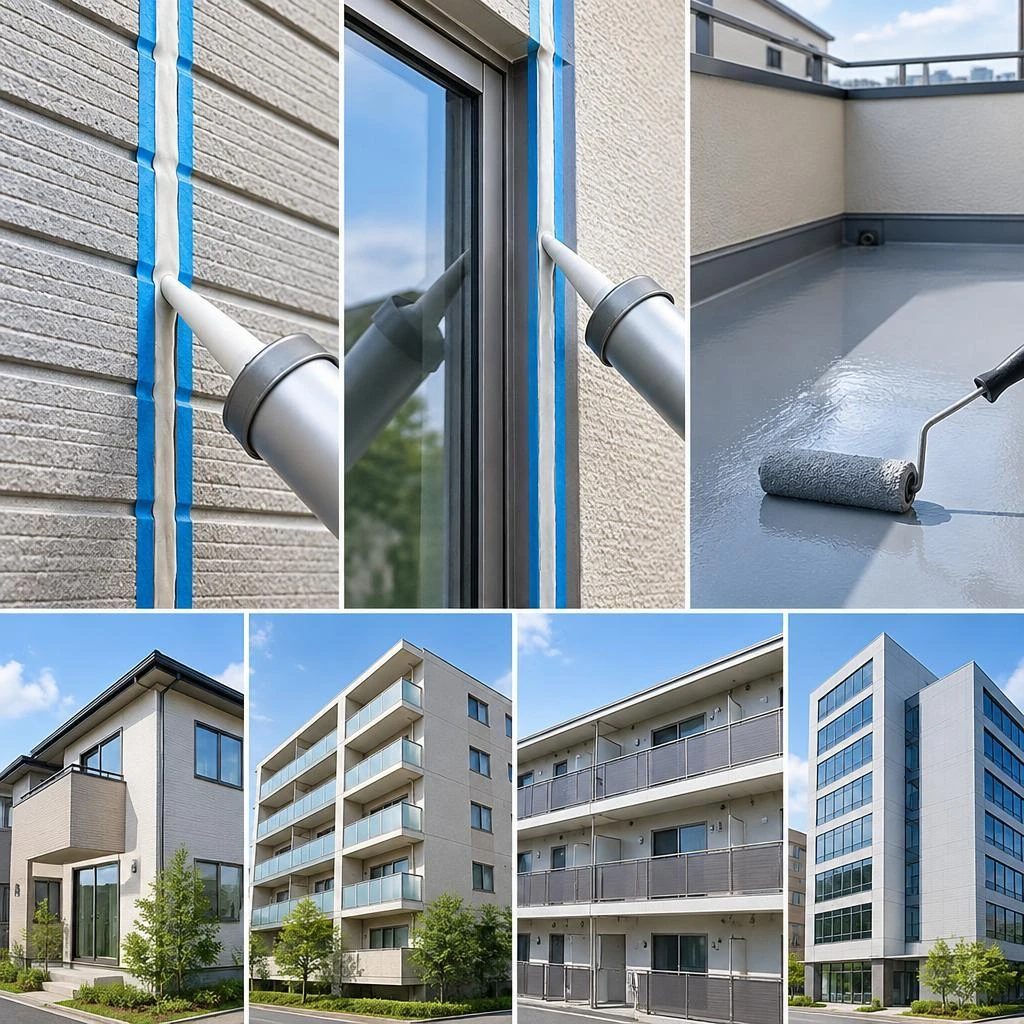 建物を雨から守る、防水工事の仕事とは？