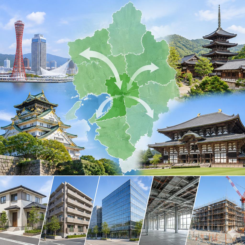 大阪を中心に関西各地へ。多彩な現場で経験を積む