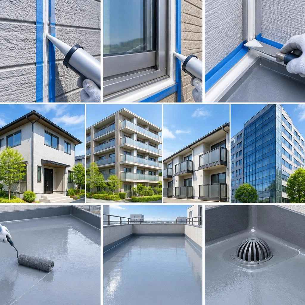 その技術が、建物の安心をつくる。防水工事の仕事内容