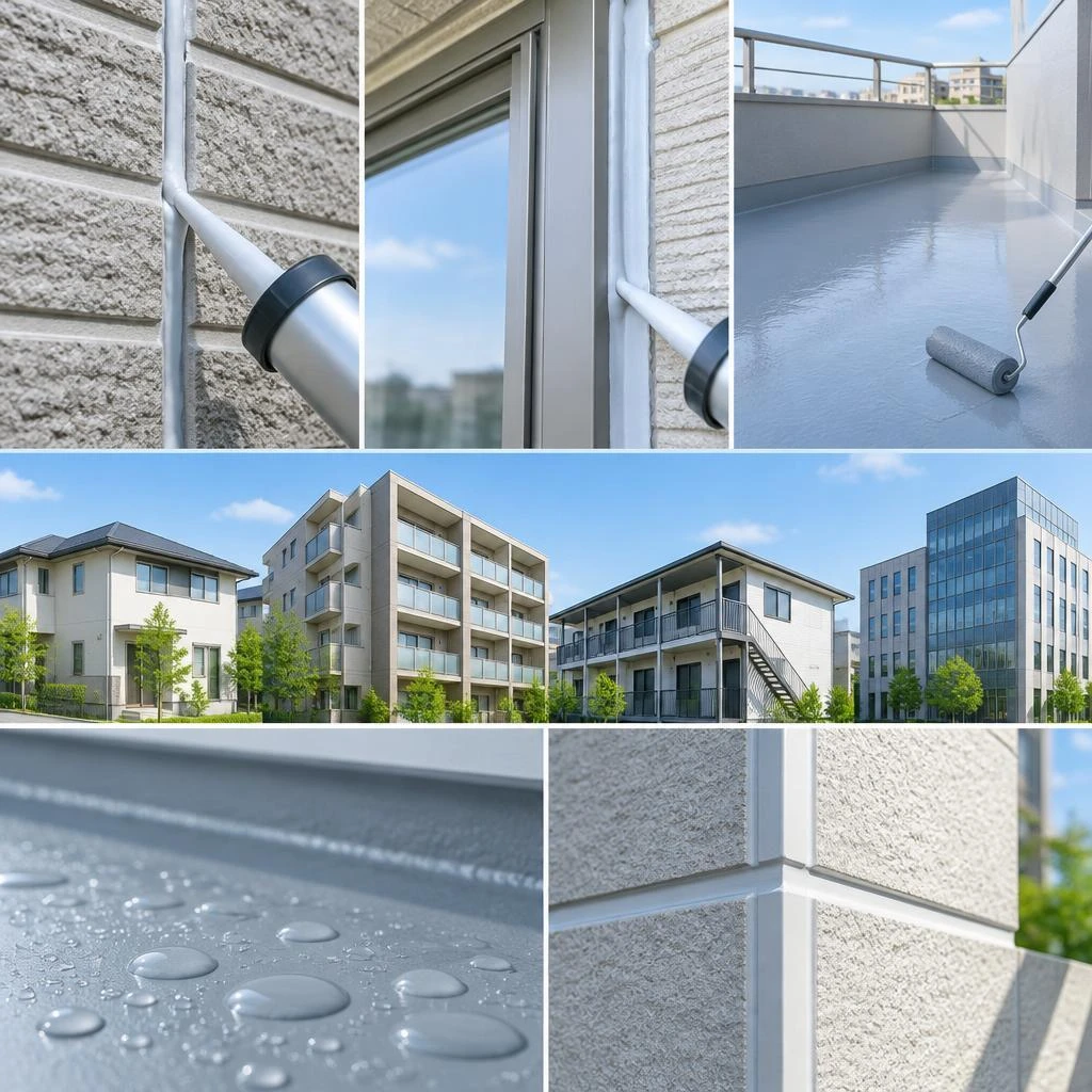 建物の寿命を守る、防水工事の仕事とは