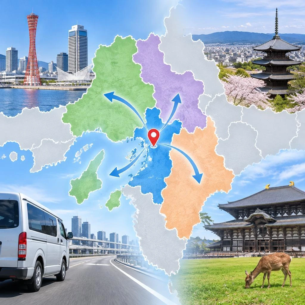 大阪を中心に、関西エリアのご依頼に対応